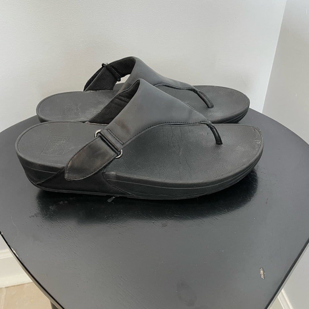 Fitflop Black Women's Sandals size 10 - Picture 5 of 6